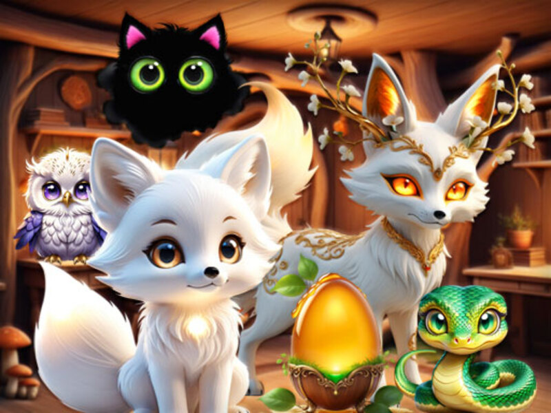 Jeu Mystérieux familiers enchantés bestian en ligne