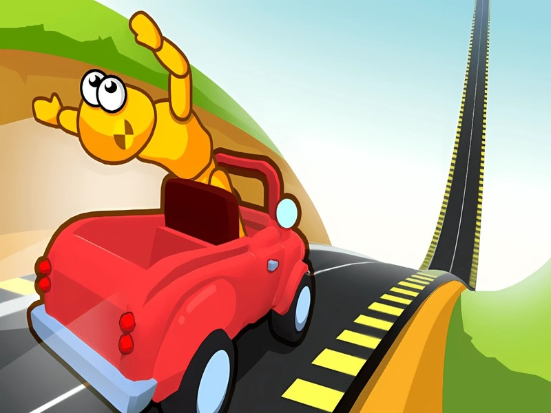Jeu Test de collision en bas de la voiture en ligne
