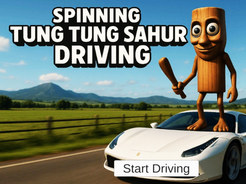 Jeu Turning Tung Tung Sahur conduite en ligne