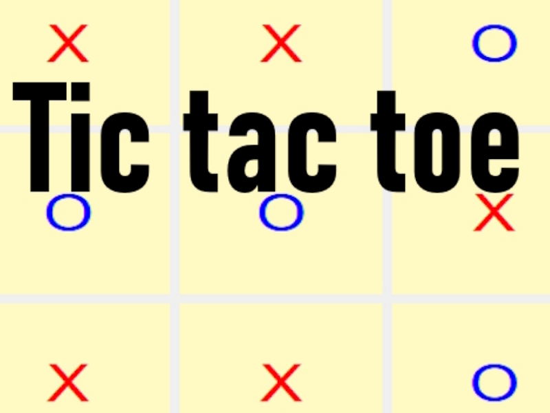 Jeu Tic Tac Toe en ligne