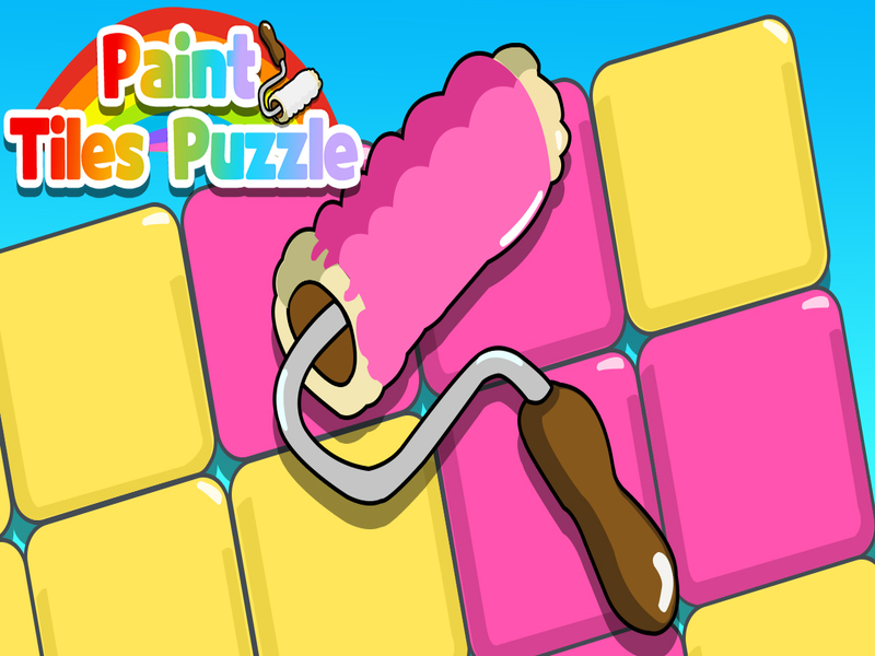 Jeu Puzzle des carreaux de peinture en ligne