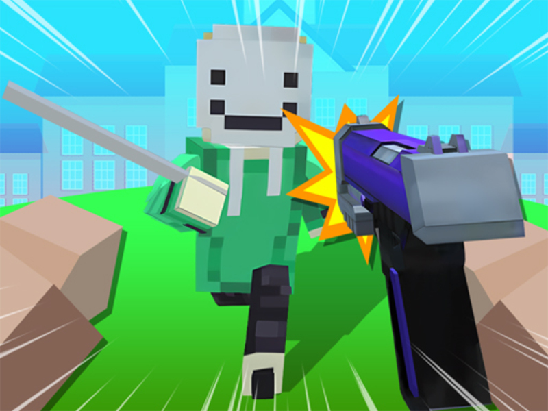 Jeu Block Craft 3D School en ligne