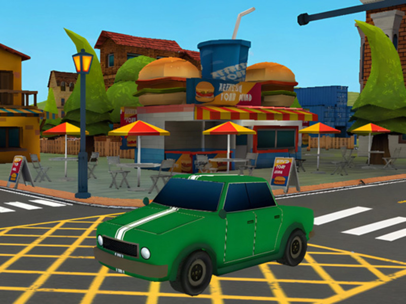 Jeu Parking de ville amusante en ligne