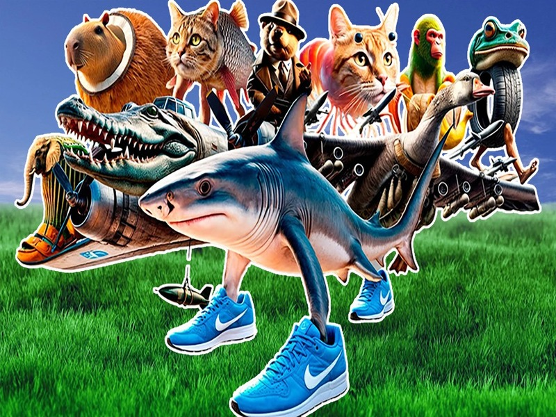 Jeu Brainrot italien: Neuro Beasts en ligne