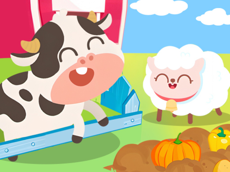 Jeu Enfants Happy Farm Dudu en ligne