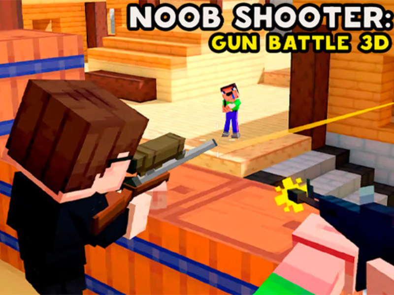 Jeu NOOB Shooter: Gun Battle 3D en ligne