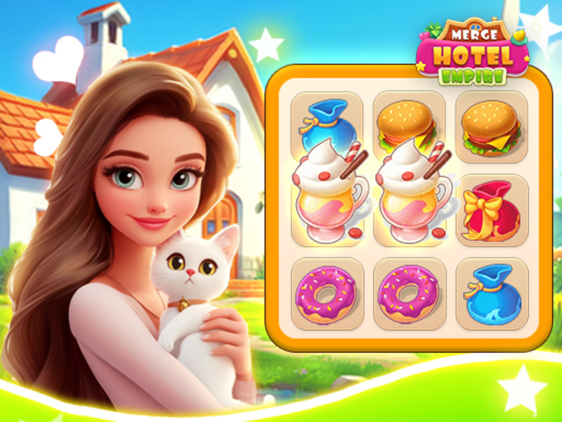 Jeu Fusionner l'empire de l'hôtel en ligne