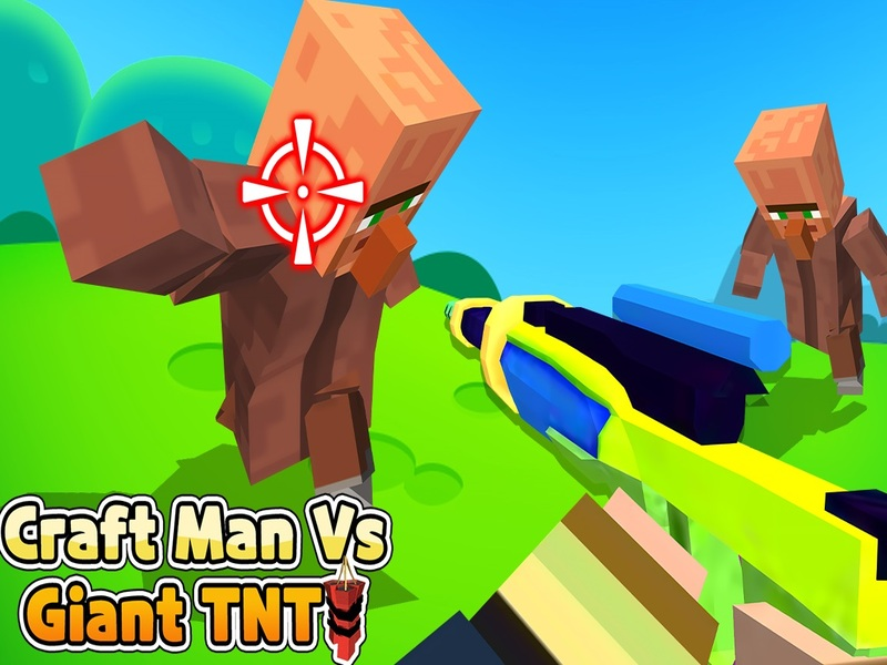 Jeu Artisanat homme vs géant TNT en ligne