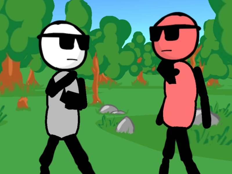 Jeu Stickman Gun- moins de combats en ligne