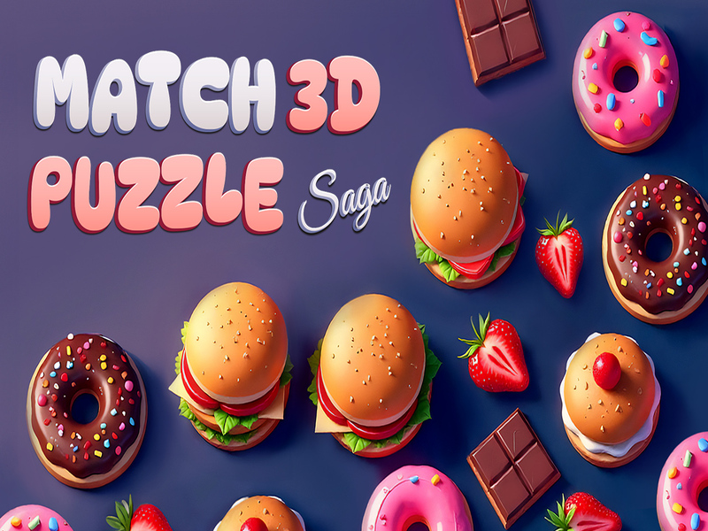 Jeu Match 3D Puzzle Saga en ligne