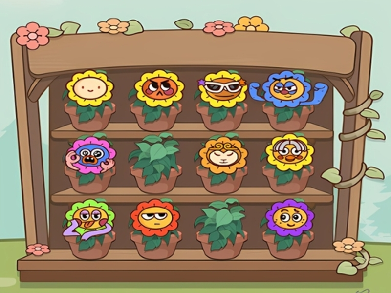 Jeu Collection de fleurs en ligne