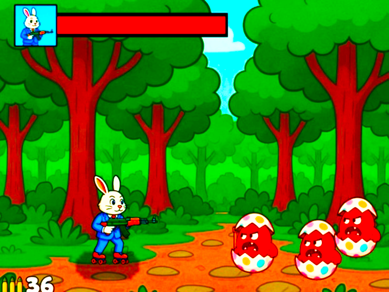 Jeu Monstres d'oeufs de Pâques en ligne