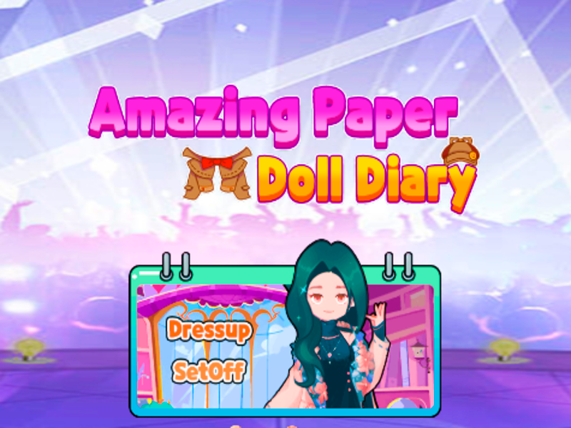 Jeu Journal de poupée en papier incroyable en ligne