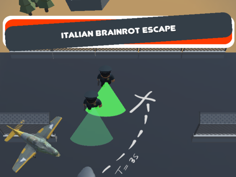 Jeu Échappement italien de cerveau en ligne