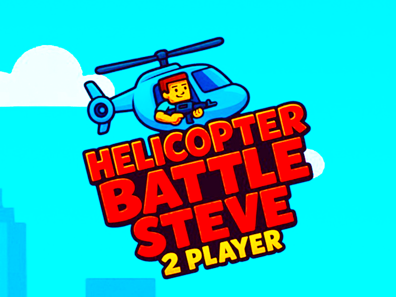 Jeu Hélicoptère Battle Steve 2 Joueur en ligne