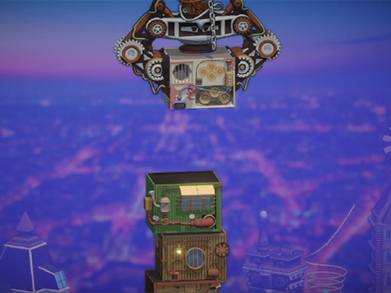 Jeu Builder de la tour Steampunk en ligne